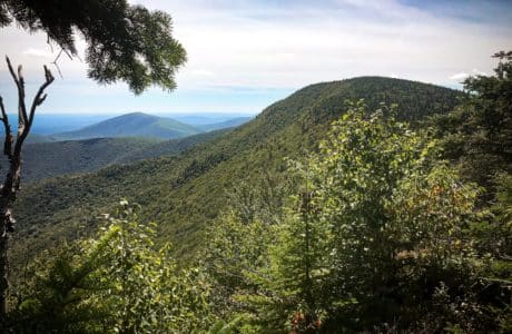 View of Balsam Cap from Friday Mountain