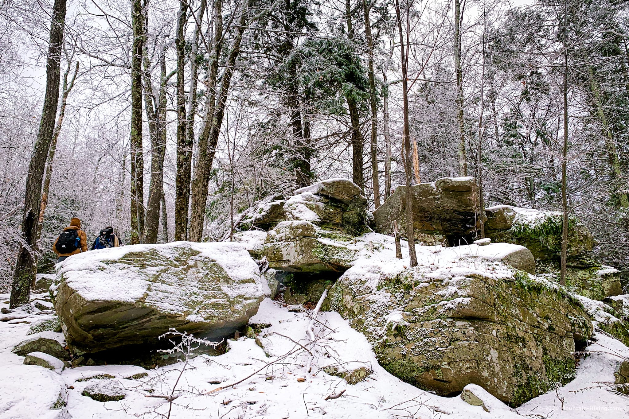 Rock outcropping, Catskills
