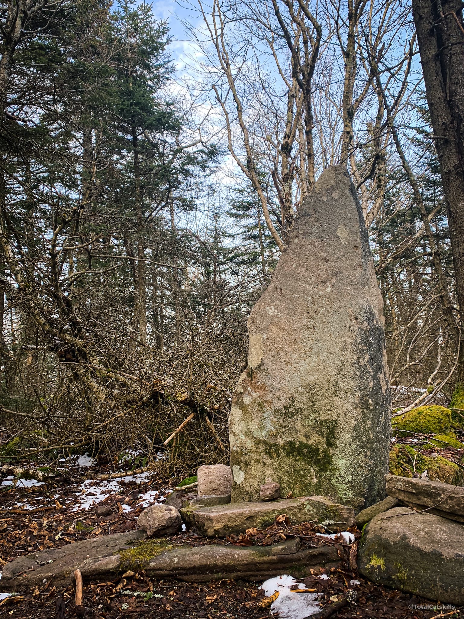 Summit marker / stone