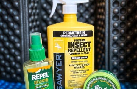 three bug repellent products