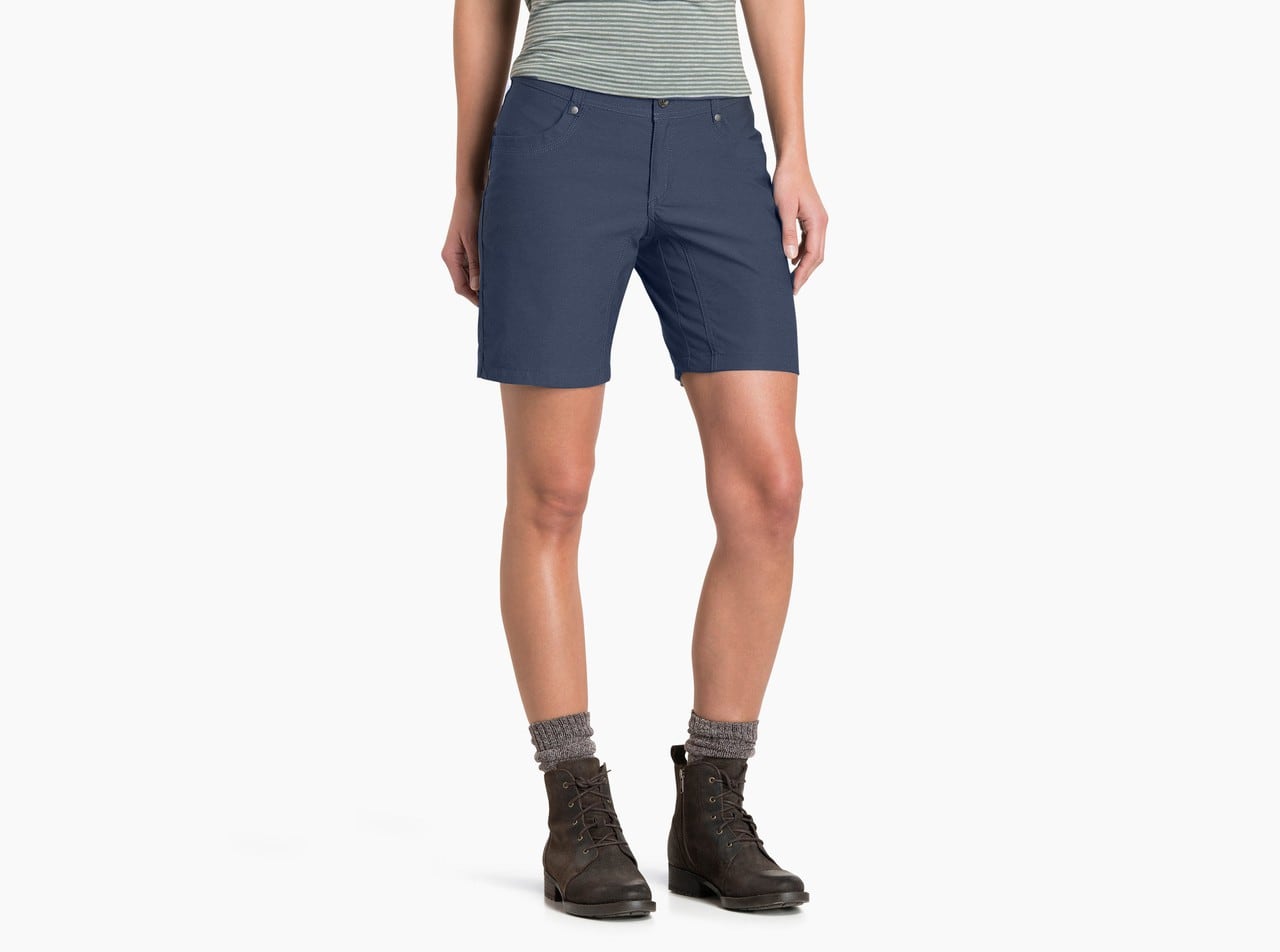 blue hiking shorts for women