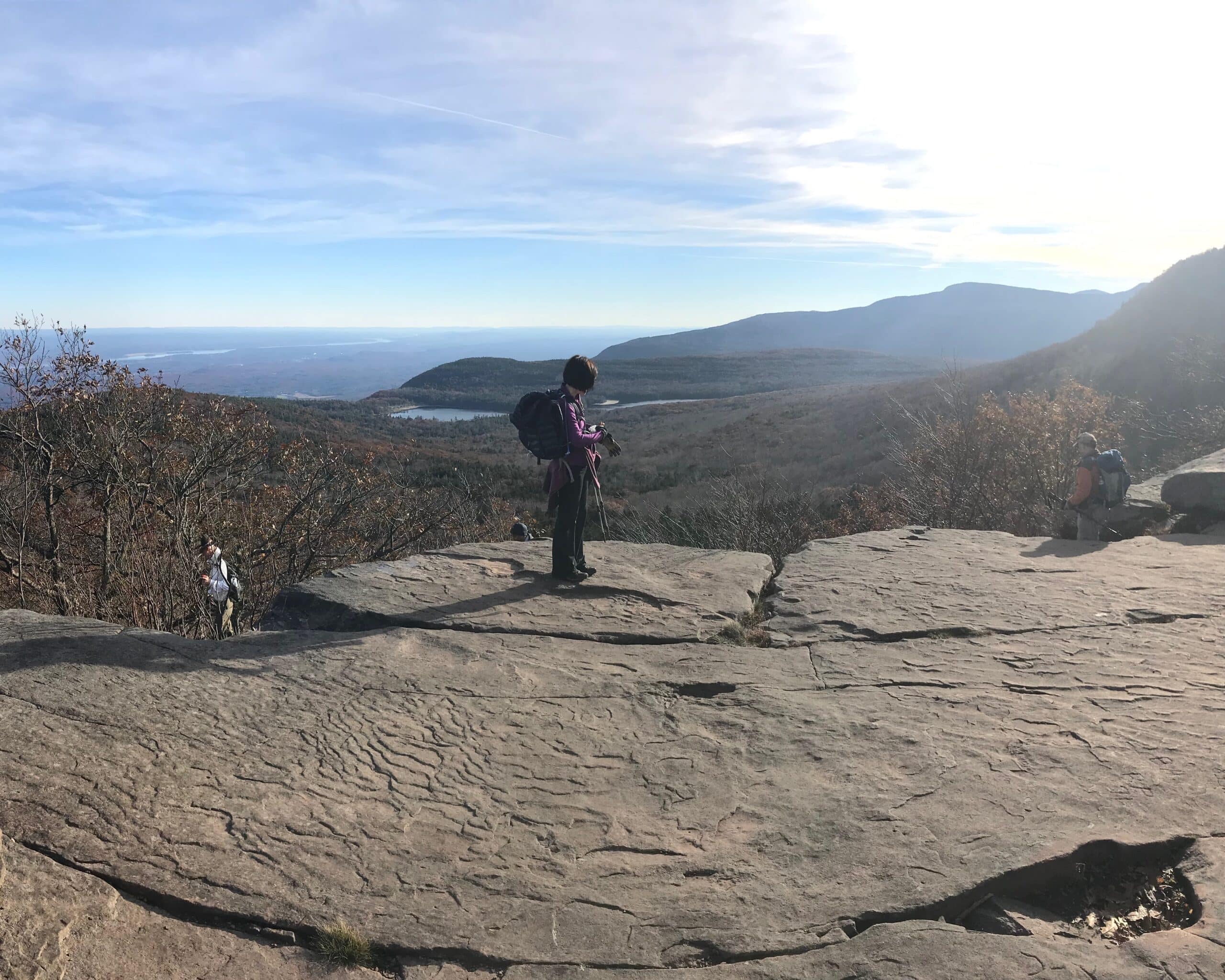 north point ledge in The Catskills