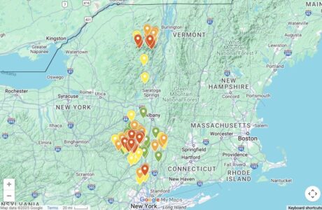 Master maps hiking trail