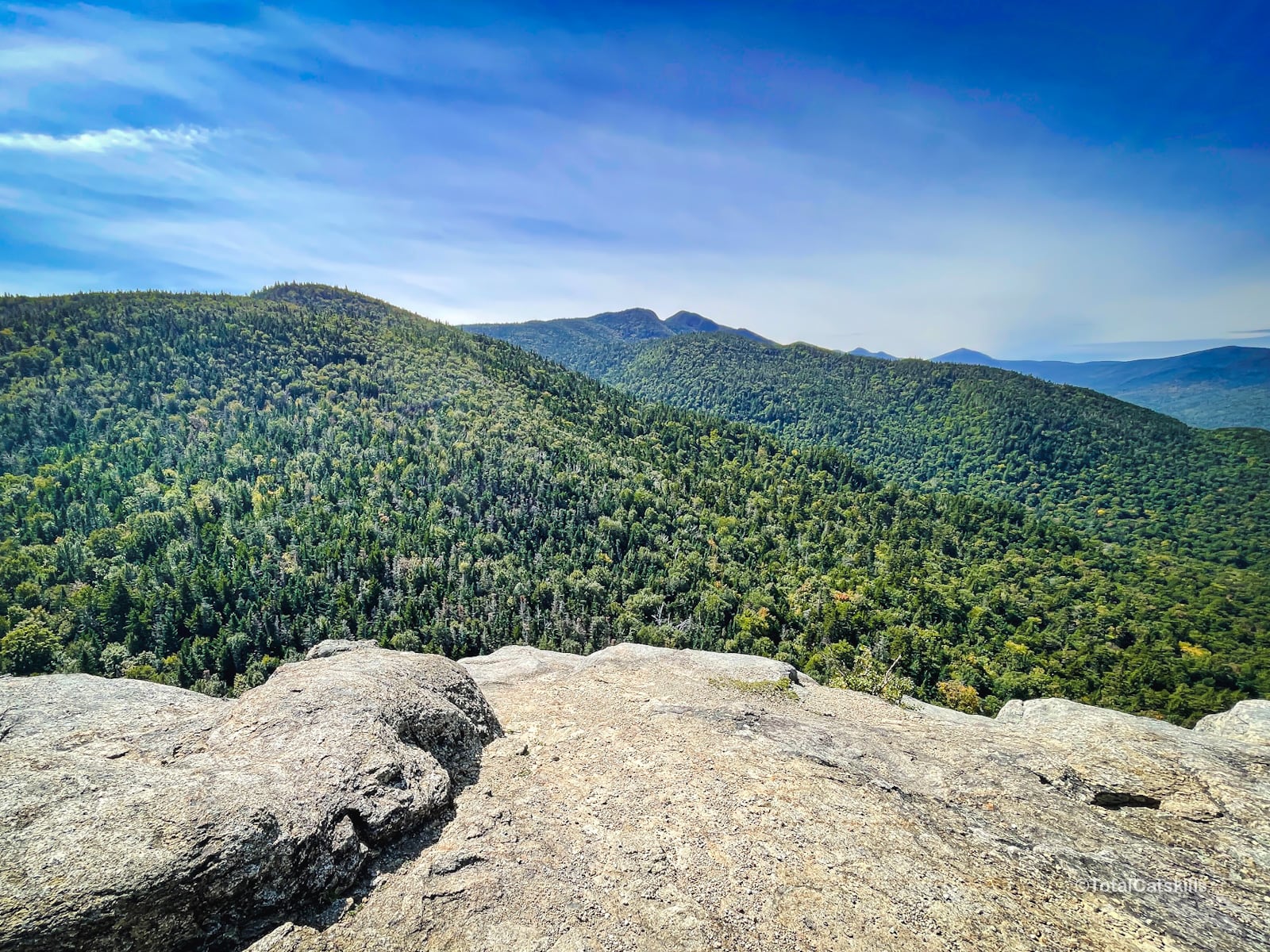 View from Rooster Comb, Adirondacks