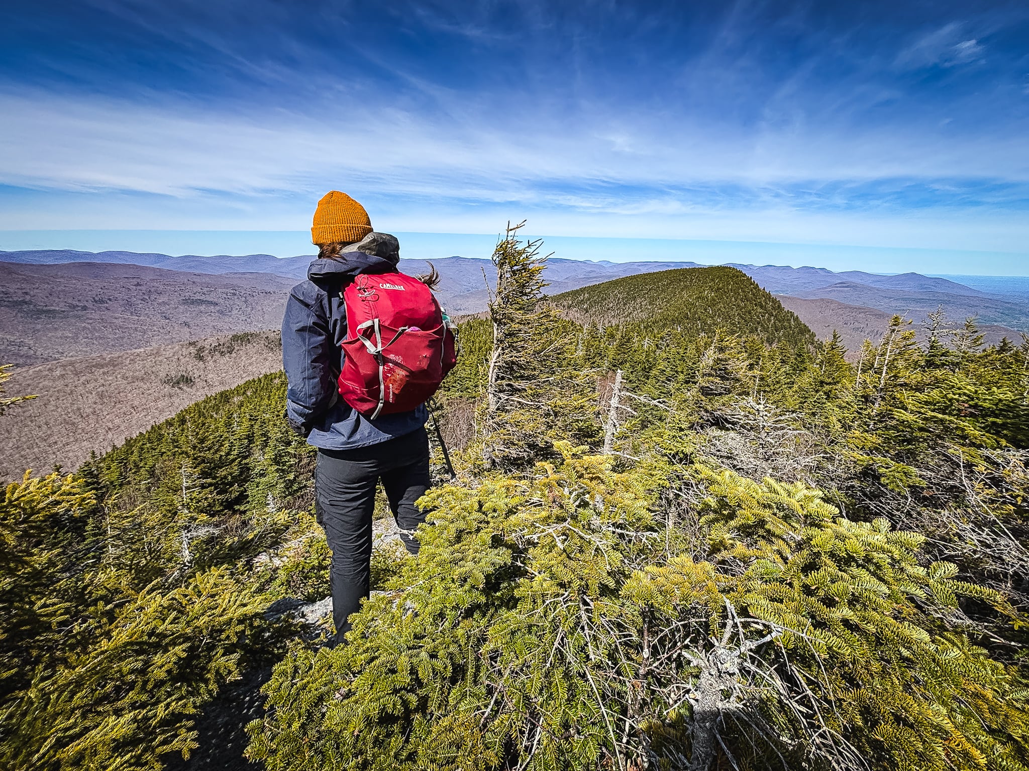 Burroughs Range Trail Loop Catskills
