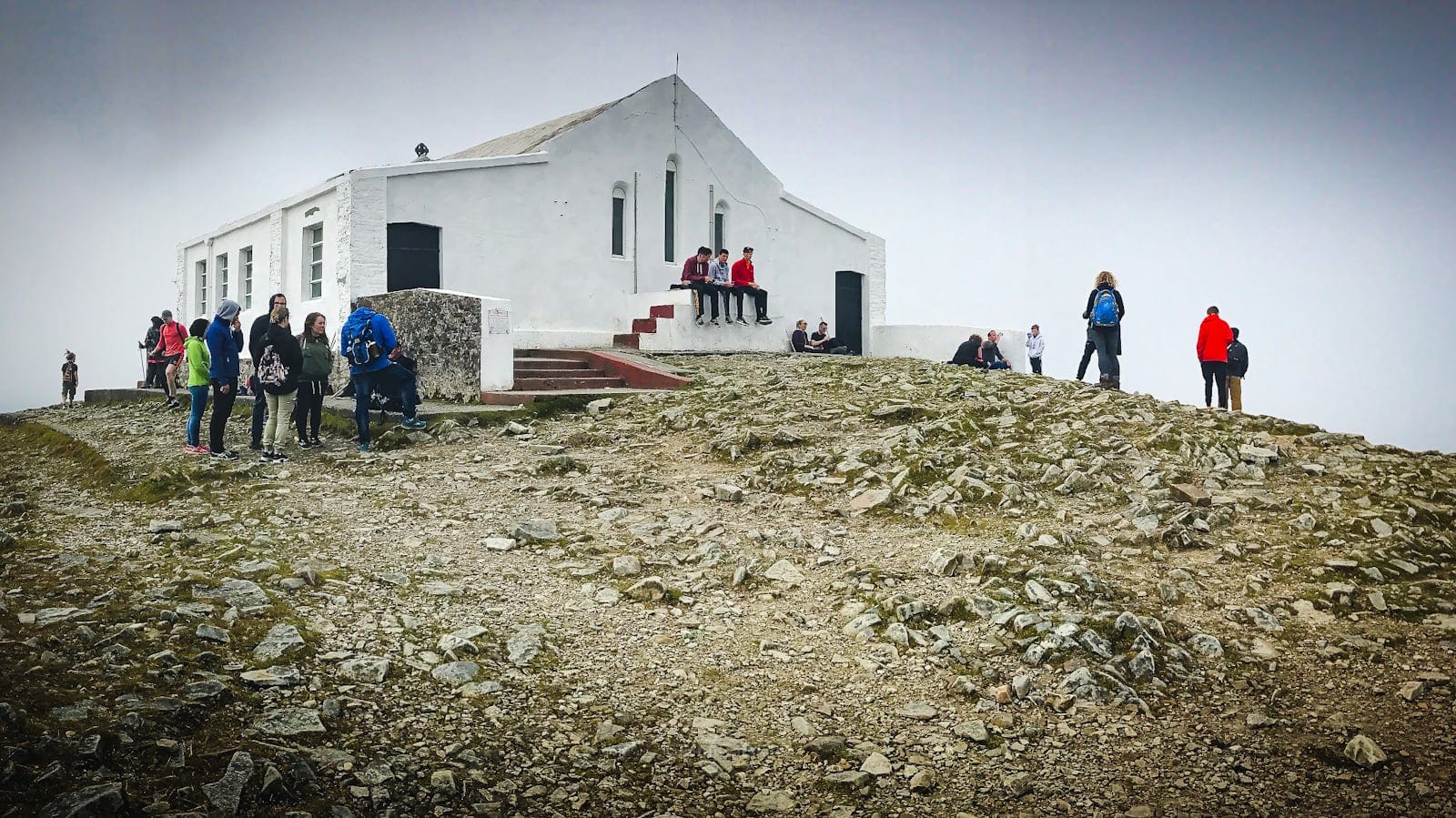 Summit chapel on Croagh Patrick