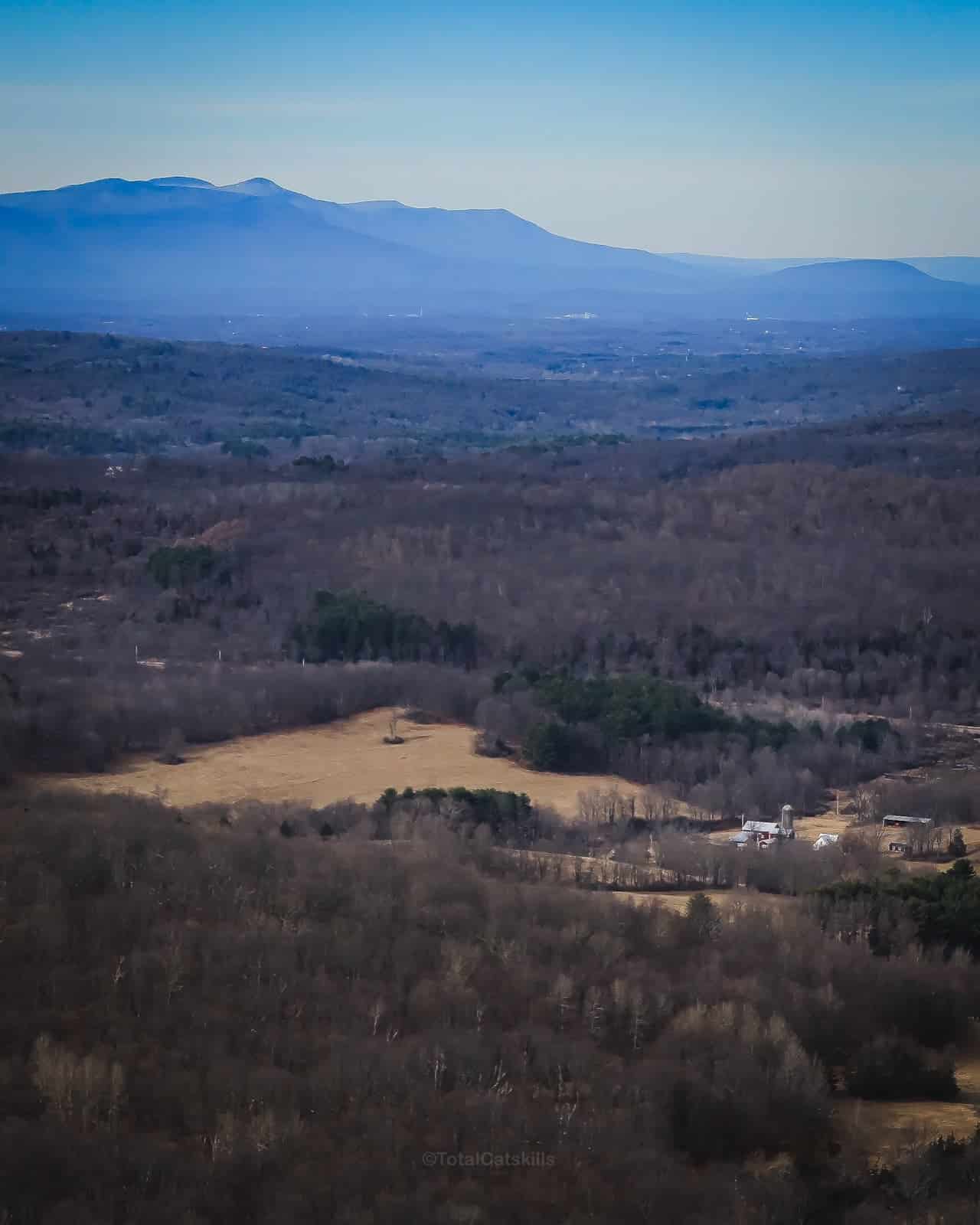 view of The Catskills from Stissing