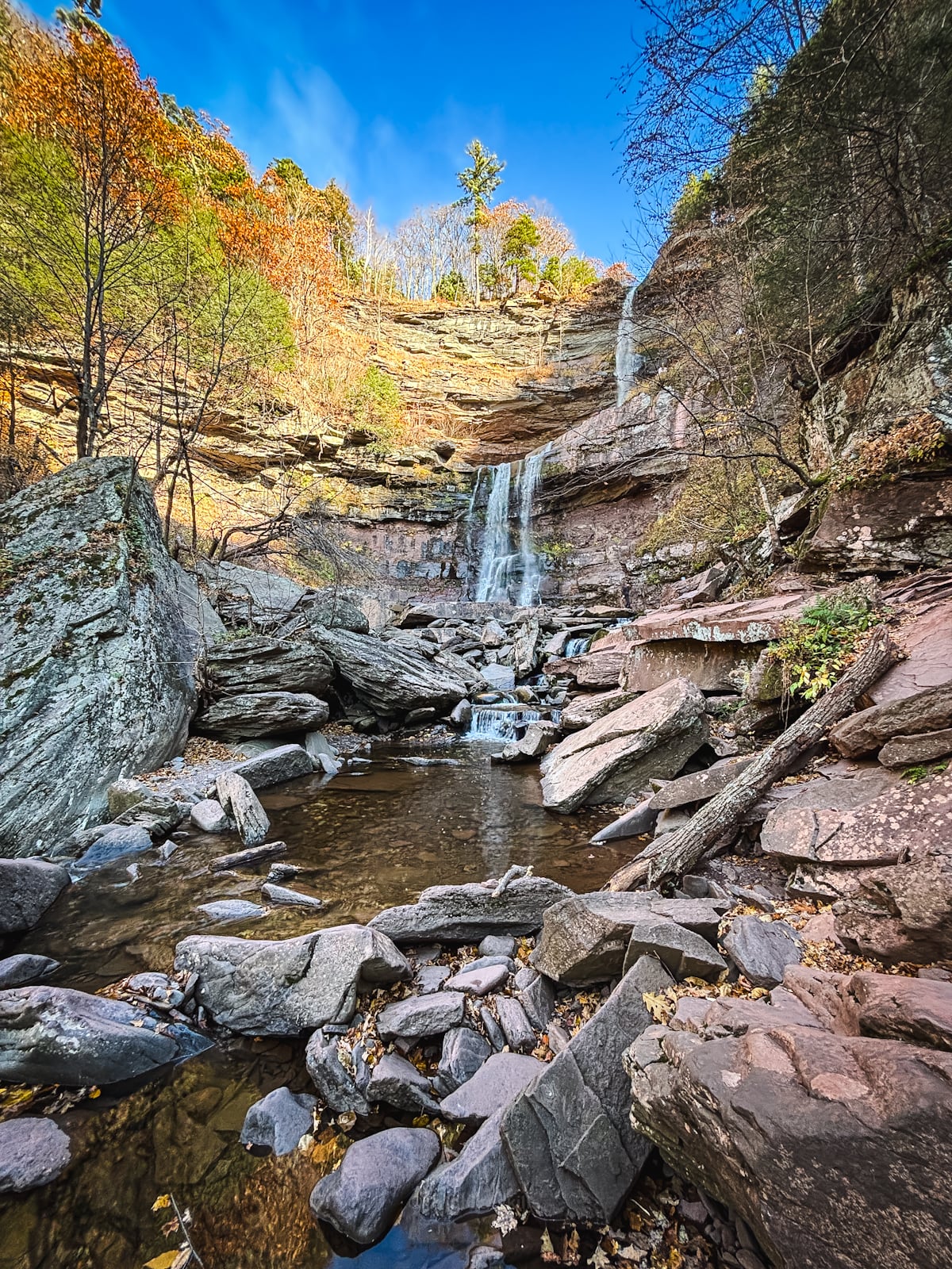 Kaaterskill Falls, Catskills Fall Foliage 2024