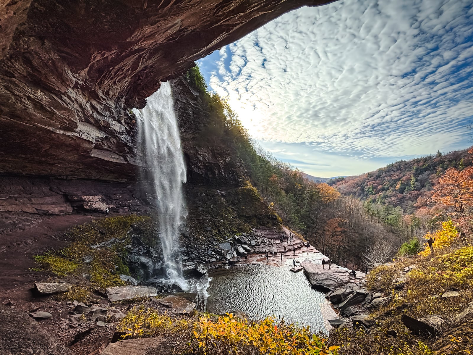 Kaaterskill Falls, Catskills Fall Foliage 2024