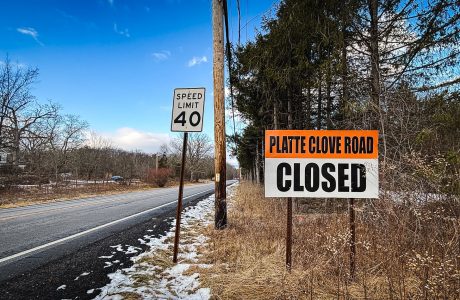 Platte Clove Road is closed (January 2025)