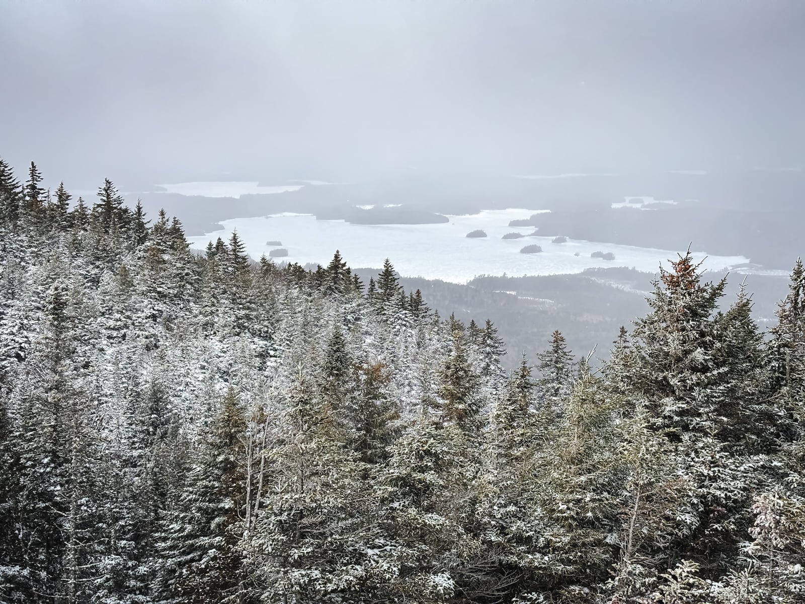 View from Ampersand Mountain in the Adirondacks
