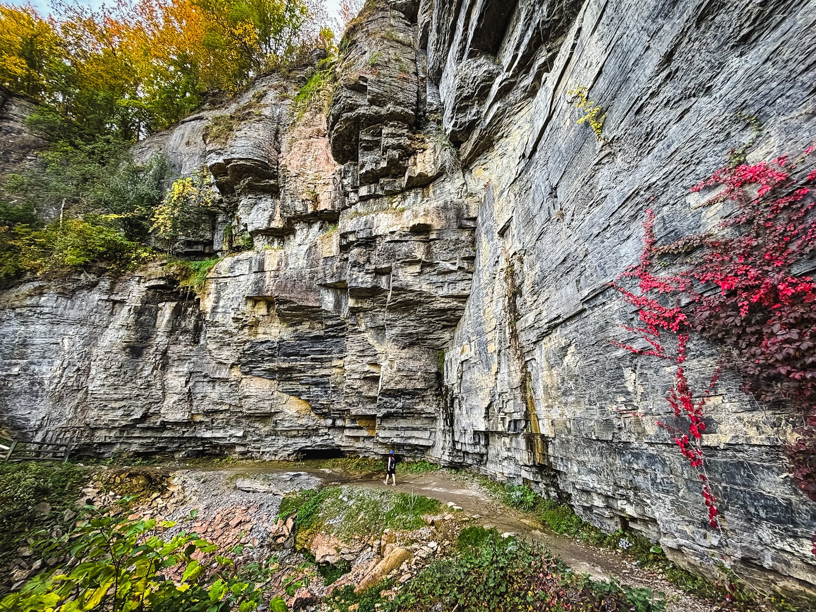 Indian Ladder Trail, Thacher State Park