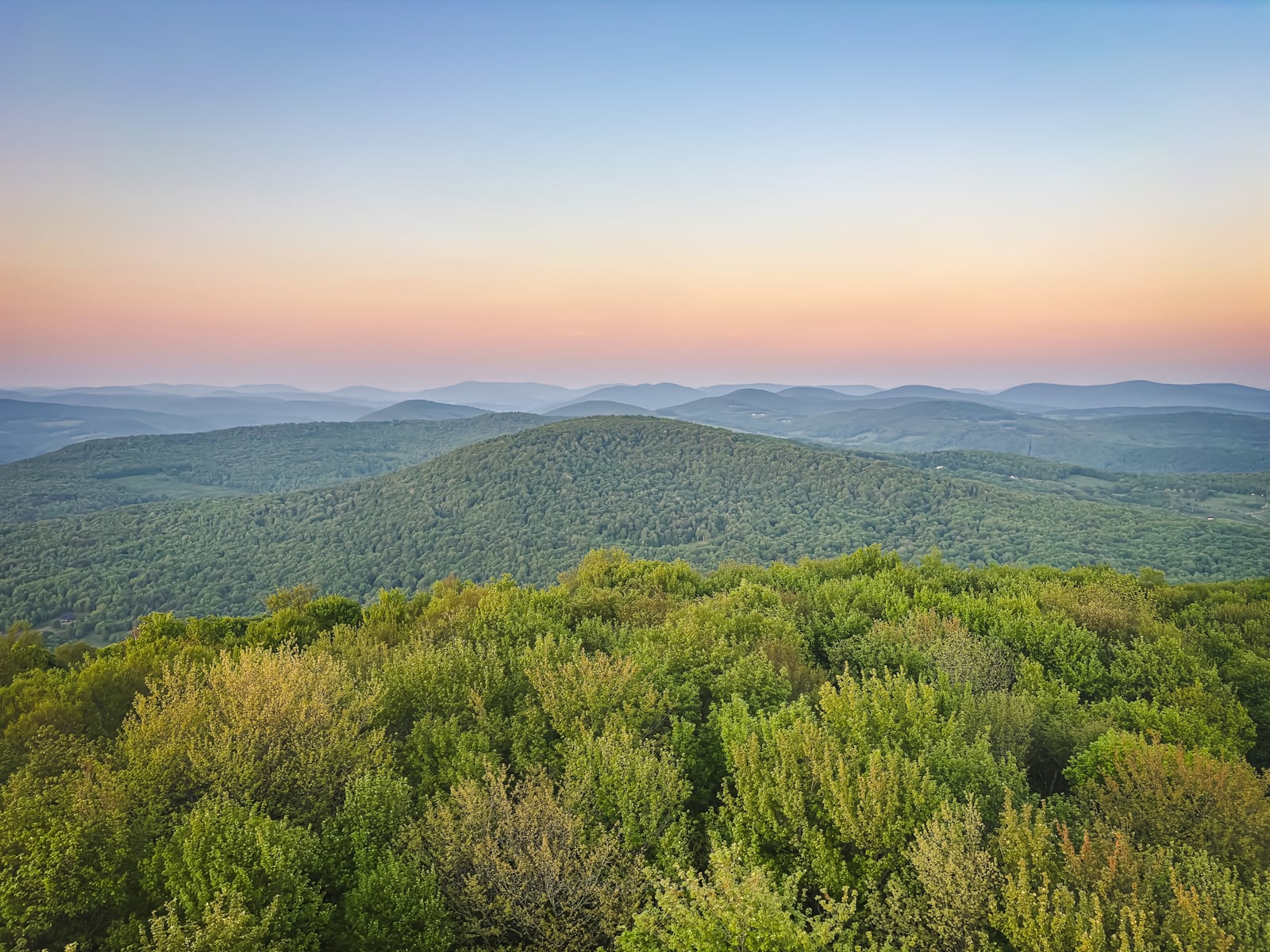 View from Bramley Mountain Fire Tower