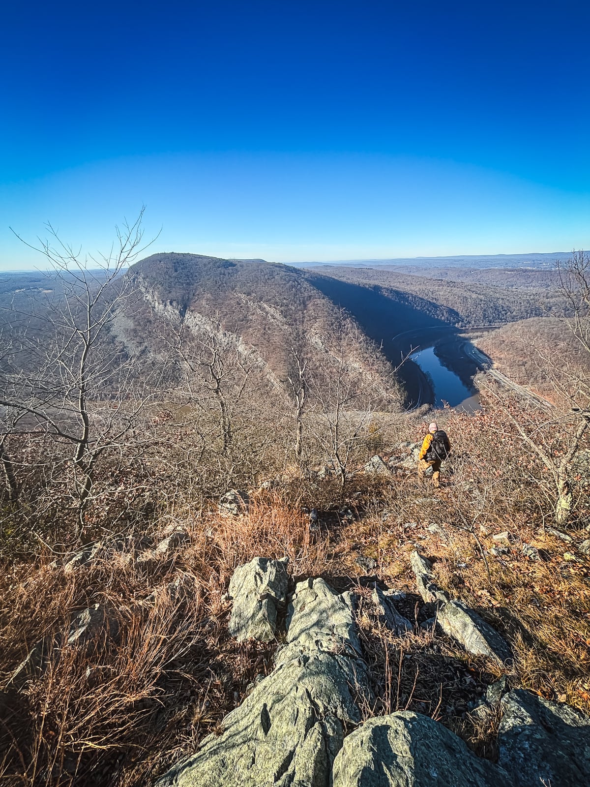 View from Mount Tammany trail