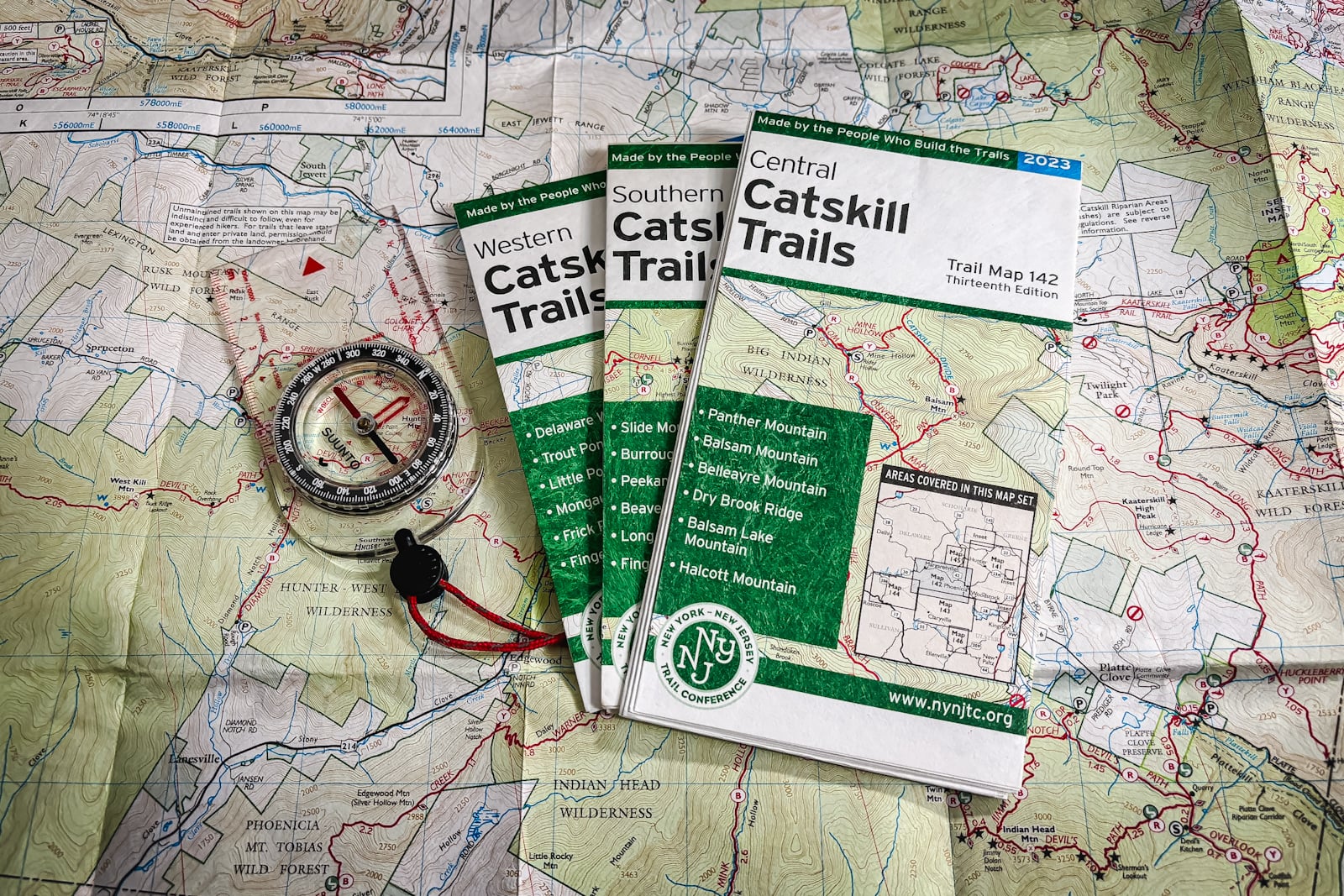 Best Catskills Hiking Map