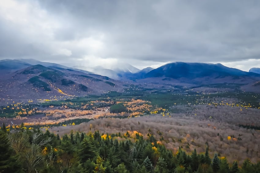 View from Mount Van Hoevenberg in the Adirondacks