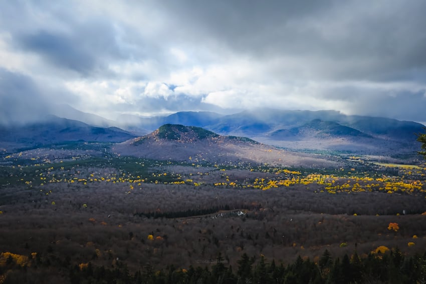 View from Mount Van Hoevenberg in the Adirondacks