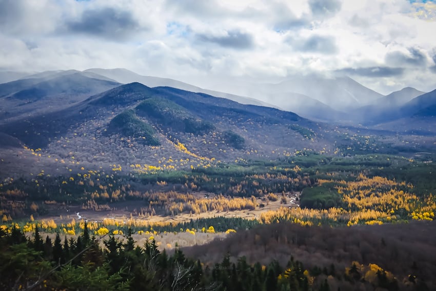 View from Mount Van Hoevenberg in the Adirondacks