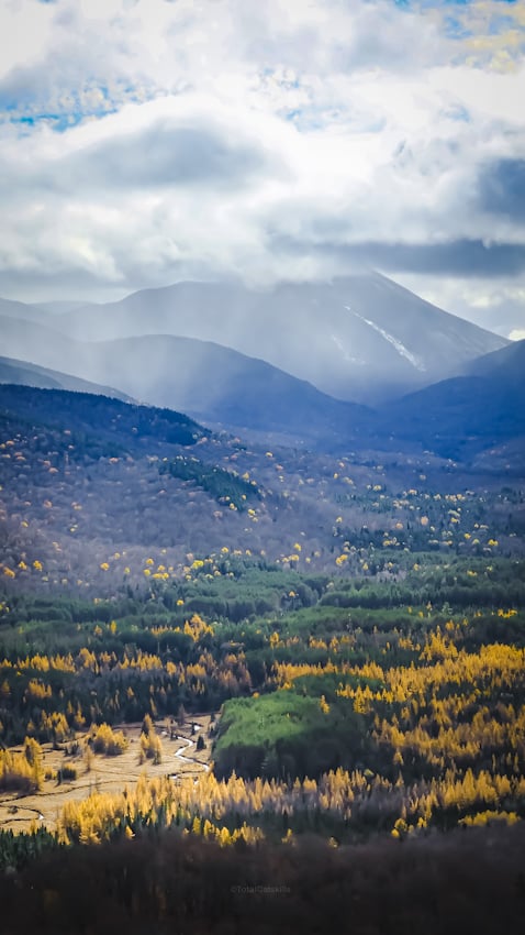 View from Mount Van Hoevenberg in the Adirondacks