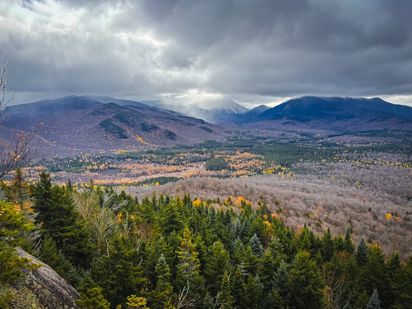 View from Mount Van Hoevenberg in the Adirondacks