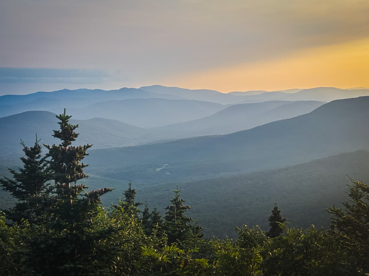 Twin Mountain Traverse in the Catskills